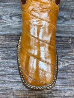 Dp4918 Men's Jetsam Genuine Eel Skin Square Toe Western Boot By Dan Post -Western Cowboy Boots Shop IMG 9092 scaled