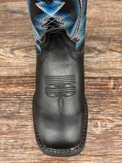 Dbt0236 Kid's Black Onyx Lil' Rebel Pro Western Boot By Durango -Western Cowboy Boots Shop IMG 9286 scaled