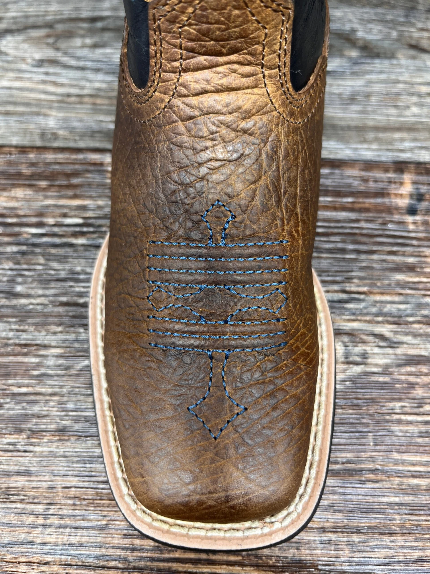 10012794 Kid's Tombstone Square Toe Western Boot By Ariat 3 10012794 Kid's Tombstone Square Toe Western Boot By Ariat - Image 3