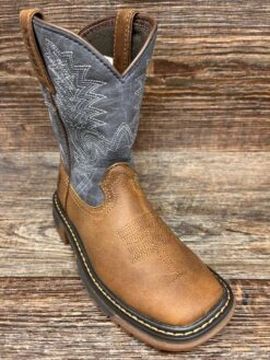 RKW0255 Kid's Ride FLX Square Toe Work Boot By Rocky