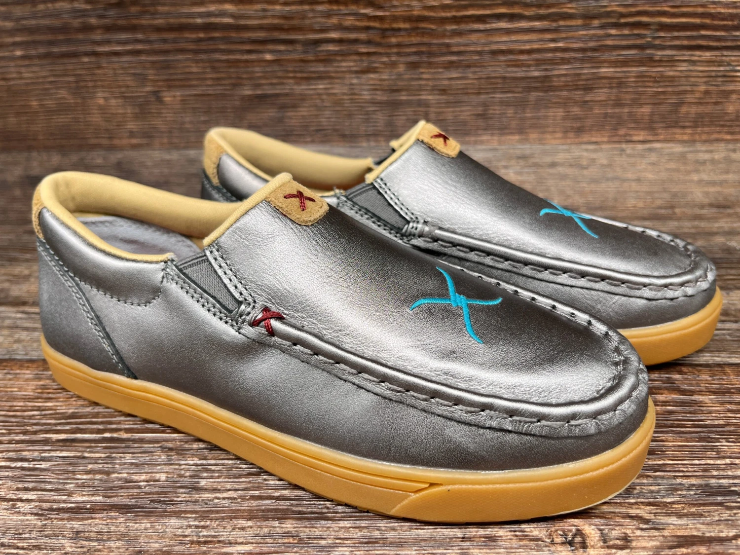 YCA0016 Twisted X Kid's Slip On Kicks Designed By Isaac Of Cook Children's Medical Center 1 YCA0016 Twisted X Kid's Slip On Kicks Designed By Isaac Of Cook Children's Medical Center