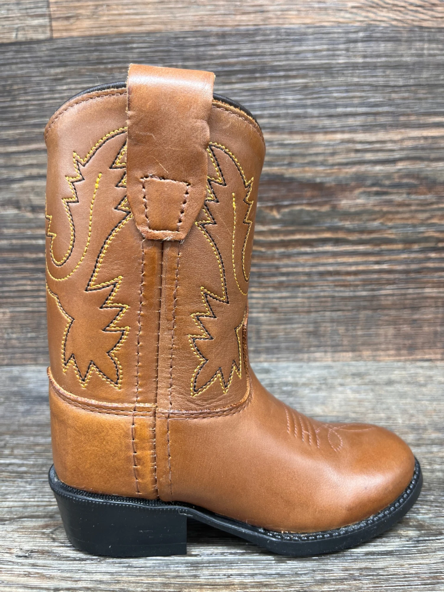 3129 Infant And Toddler Size Round Toe Western Boot By Old West 1 3129 Infant And Toddler Size Round Toe Western Boot By Old West