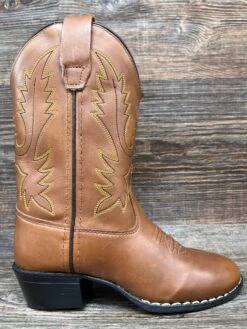 1129 Kid's Round Toe Western Boot By Old West