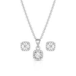 Js3183 Boxed Star Jewelry Set By Montana Silversmiths