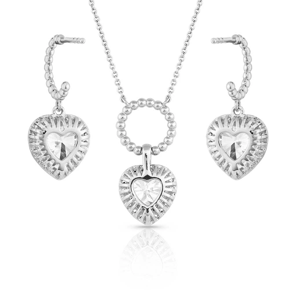 Js5313 Queen Heart Jewelry Set By Montana Silversmiths 4 Js5313 Queen Heart Jewelry Set By Montana Silversmiths - Image 4
