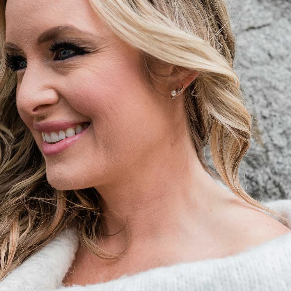 Kter5047 Mountain Destination Pearl Earrings By Montana Silversmiths 3 Kter5047 Mountain Destination Pearl Earrings By Montana Silversmiths - Image 3