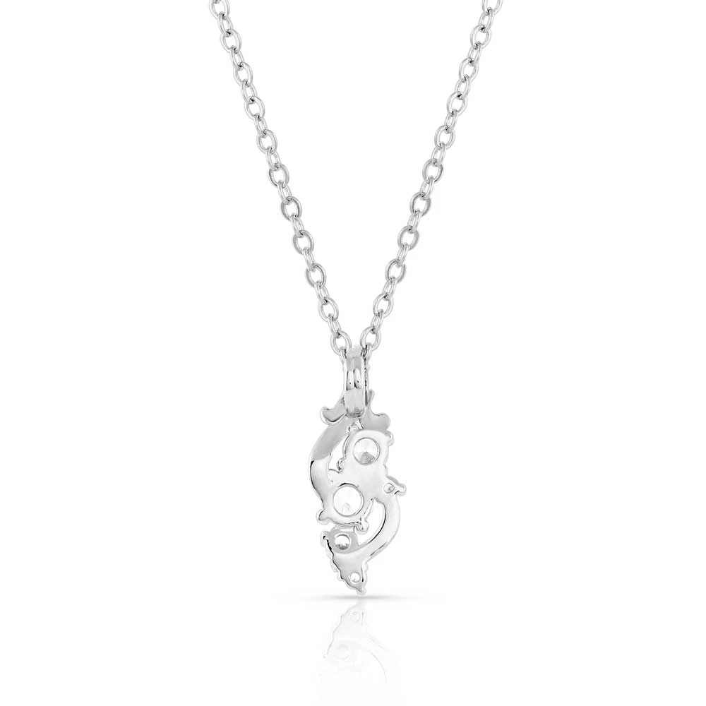 Nc5110 Ice Flower Necklace By Montana Silversmiths 2 Nc5110 Ice Flower Necklace By Montana Silversmiths - Image 2