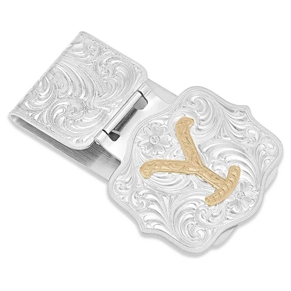 Yelmcl4352 Yellowstone Money Clip By Montana Silversmiths 1 Yelmcl4352 Yellowstone Money Clip By Montana Silversmiths