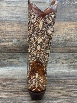 A3671 Women’s Inlay & Embroidery Snip Toe Western Boot By Corral -Western Cowboy Boots Shop image 6ecf051d 9f77 40d0 88e5 e4b78399abe4 scaled